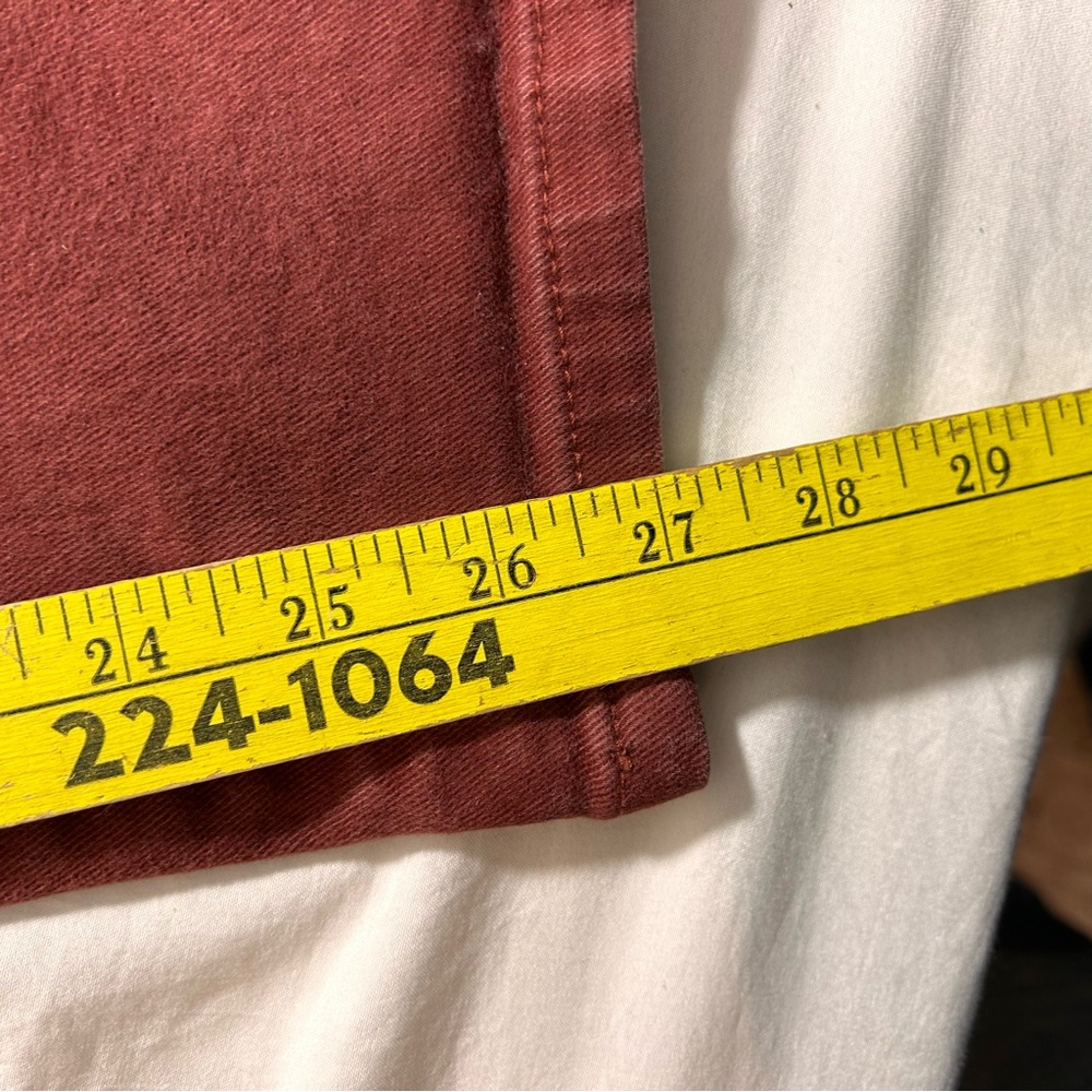 Gloria Vanderbilt Women's Red Ankle Pants - Picture 6 of 6